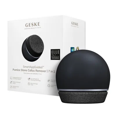 Geske Smartappguided Pumice Stone Callus Remover | 7 In 1 - Black In Black