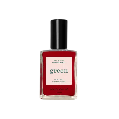 Manucurist Green Nail Polish - Pomegranate In Red