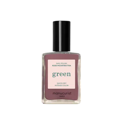 Manucurist Green Natural Nail Polish In Pink