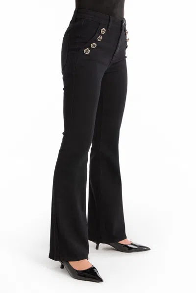 The Noli Shop Allegra Rose Jean In Black