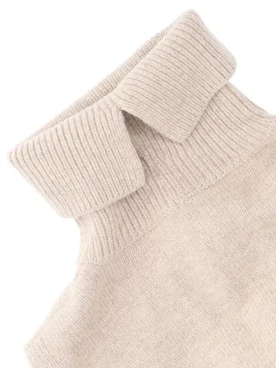 Ivir Beige Scarf With Soft Texture And Timeless Appeal In Blue