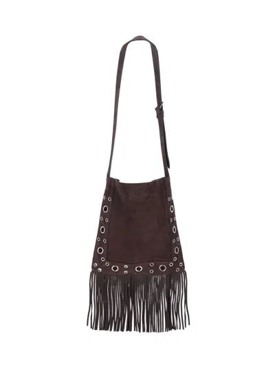 Valentino Brown Nellcote Small Crossbody Bag In Brown