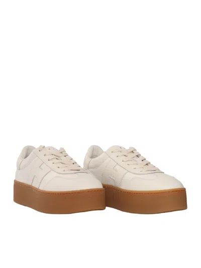 Hogan H698 Laced H Sneakers In White