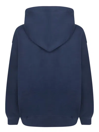 Polo Ralph Lauren Navy Blue Polo Bear Hoodie In Blue