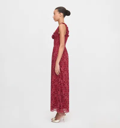 Hill House Home The Rosetta Nap Dress Claret In Red