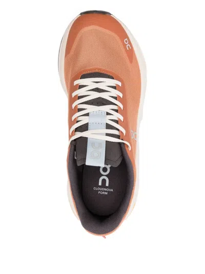 On Cloudnova Form 2 Sneakers In Orange