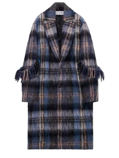 Loewe Coat In Blue