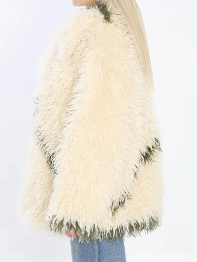 Jakke Cocoon Coat Jacket In Multi