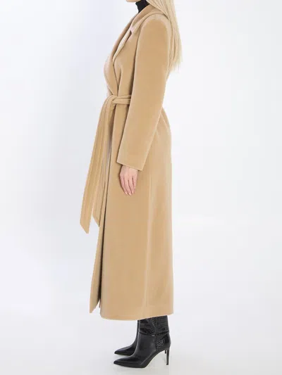 Tagliatore Maxi Coat With Belt Loops And Pockets In Multi