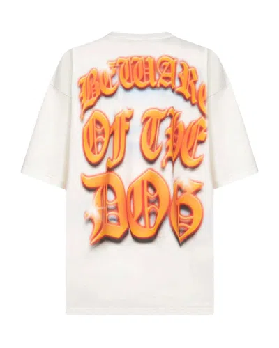 Pdf White Cotton Jersey Printed T-shirt In White