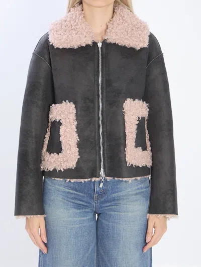 Jakke Reversible Zip-fastening Jacket In Black