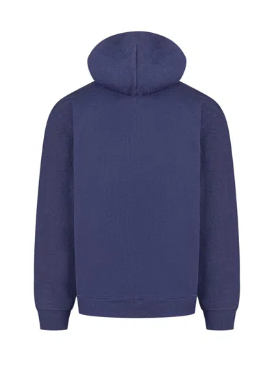 Dickies Threads Dickies Sweatshirt With Hood And Zip Blue In Blue