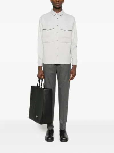 Antony Morato Long-sleeved Shirt In White