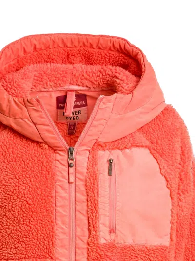 Parajumpers Hooded Fleece Jacket In Red