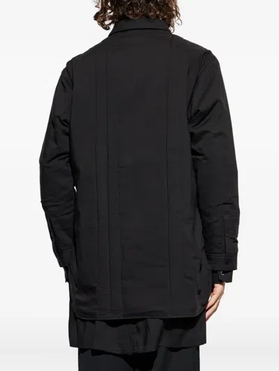 Yohji Yamamoto Pocket Shirt In Blue