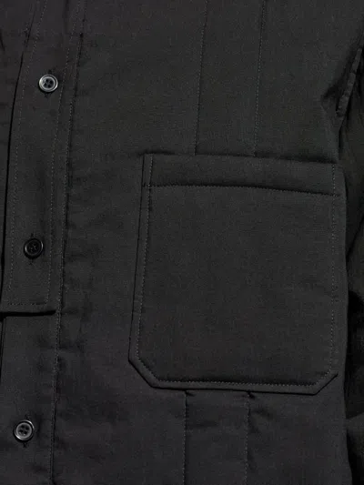 Yohji Yamamoto Pocket Shirt In Blue