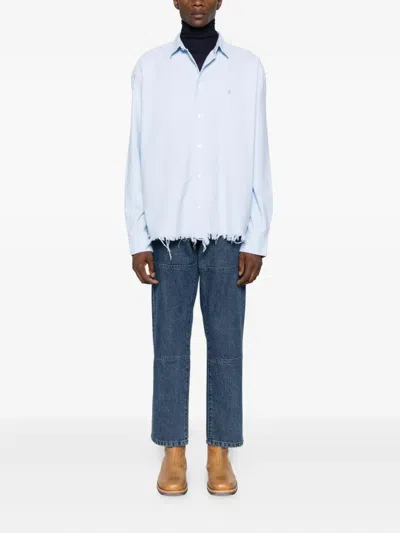 Etudes Studio Panelled Jeans In Blue