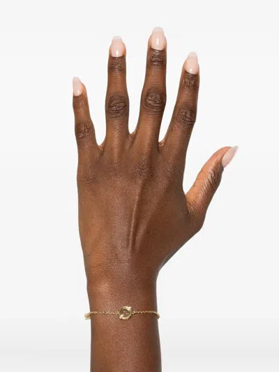 Fendi Thom Browne Honey Tortoise Acetate Glasses In Gold