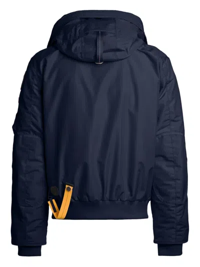 Parajumpers Hooded Bomber Jacket In Blue