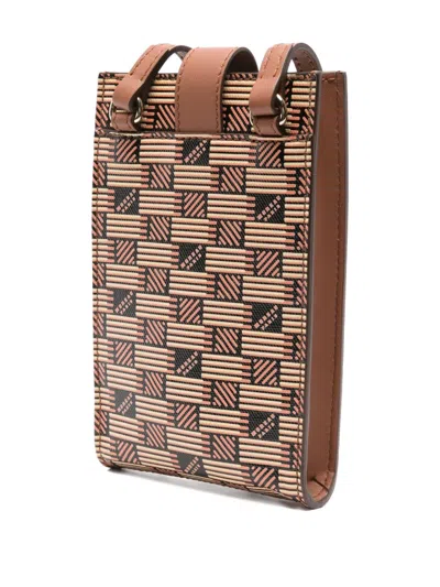 Moreau Verpou Crossbody Bag In Brown