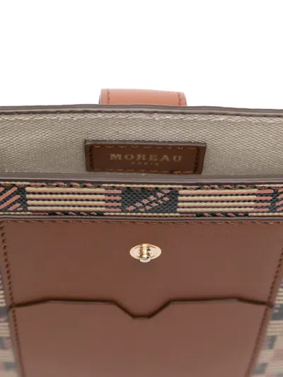 Moreau Verpou Crossbody Bag In Brown