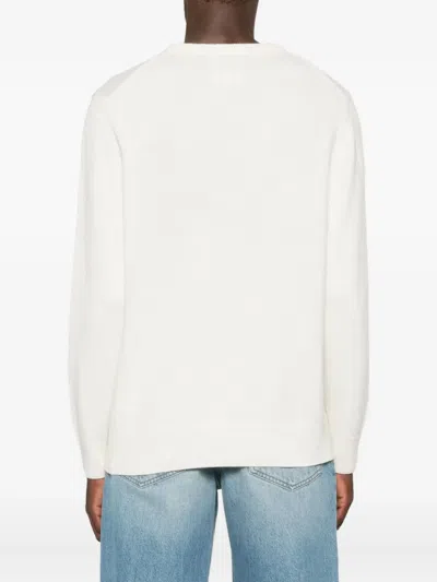 Mc2 Saint Barth Sweater In White