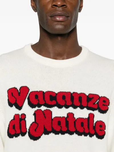 Mc2 Saint Barth Sweater In White