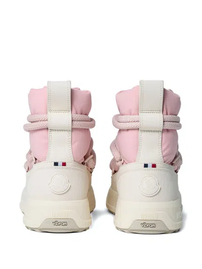 Moncler Altive Mid Snow Boots In Pink