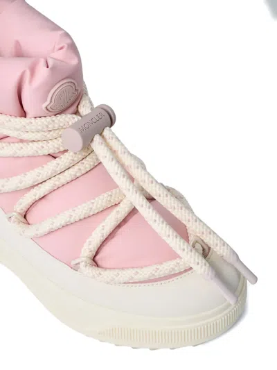 Moncler Altive Mid Snow Boots In Pink
