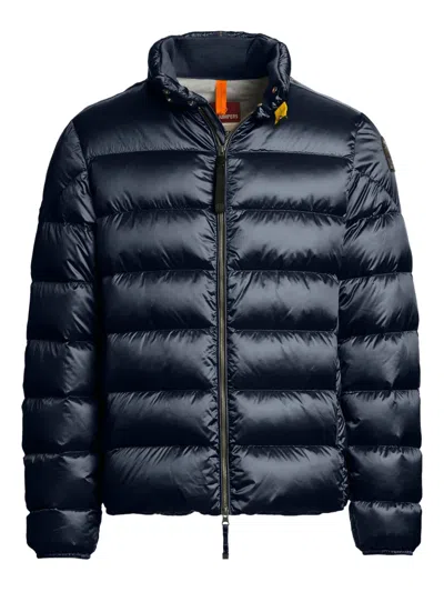Parajumpers Quilted Down Jacket In Blue