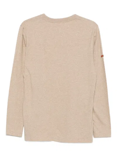 Superdry Long Sleeve T-shirt In Neutral