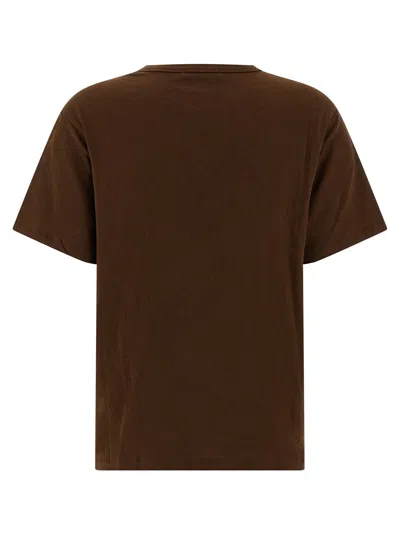 Entire Studios 'mini Tee' T-shirt In Brown