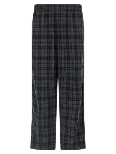 Willy Chavarria Wool-blend Ruff Rider Trousers In Gray