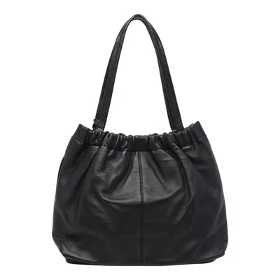 Marc Jacobs Leather Shoulder Bag With Chain And Straps In Black