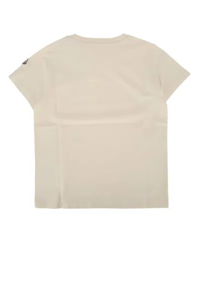 Moncler Ss T-shirt In Neutral