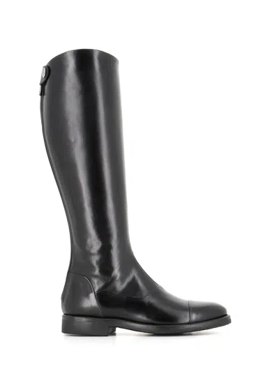 Alberto Fasciani Supernat Zip Behind Boots In Black