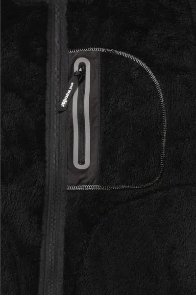 And Wander 18 High Loft Fleece Jacket In Black
