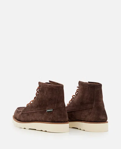 Sebago Tala Mid Suede. Scarponcino In Pelle Scamosciata Trattata Con Un Ricca Combinazione Di Oli Per Un Ef In Brown