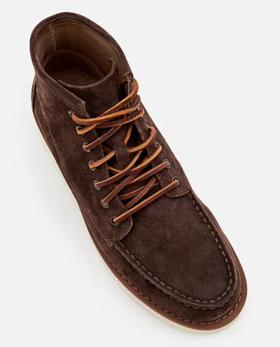 Sebago Tala Mid Suede. Scarponcino In Pelle Scamosciata Trattata Con Un Ricca Combinazione Di Oli Per Un Ef In Brown