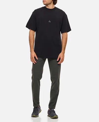Roa Light Regular Tee In Black