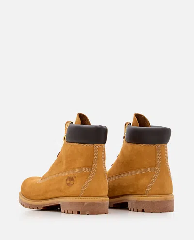 Timberland Premium 6 Inch Lace Up Waterproof Boot In Gold