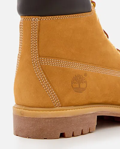 Timberland Premium 6 Inch Lace Up Waterproof Boot In Gold