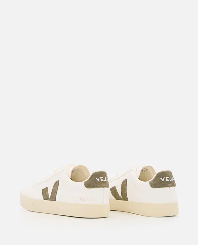 Veja Chrome-free Leather Campo Sneakers In White