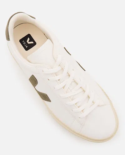 Veja Chrome-free Leather Campo Sneakers In White