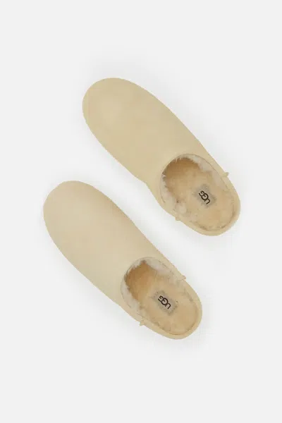 Ugg Cozy Faux Fur Lined Slippers In Neutral