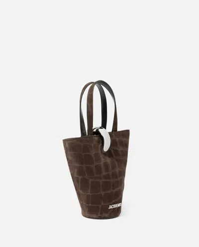 Jacquemus Le Petit Bambola Bag In Brown