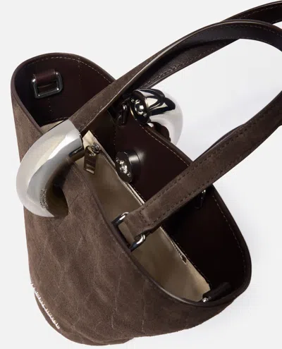 Jacquemus Le Petit Bambola Bag In Brown