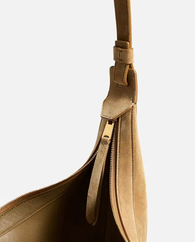 Khaite Augustina Small Crossbody In Brown