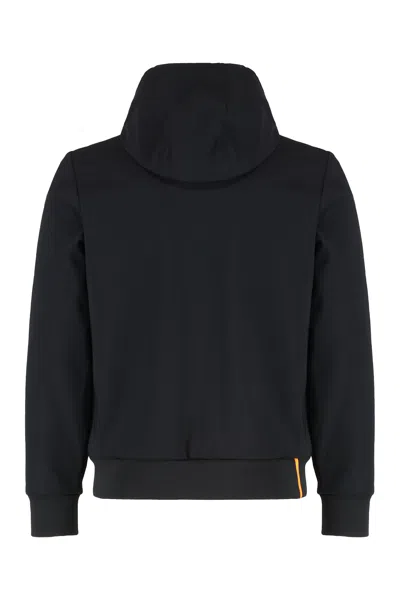 Rrd - Roberto Ricci Design Technical Fabric Jacket With Hood In Black