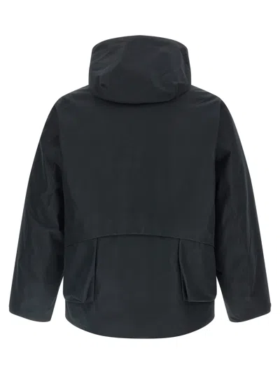 C.p. Company Outerwear Medium Jacket In Goretex Windstopper Clothing In Black
